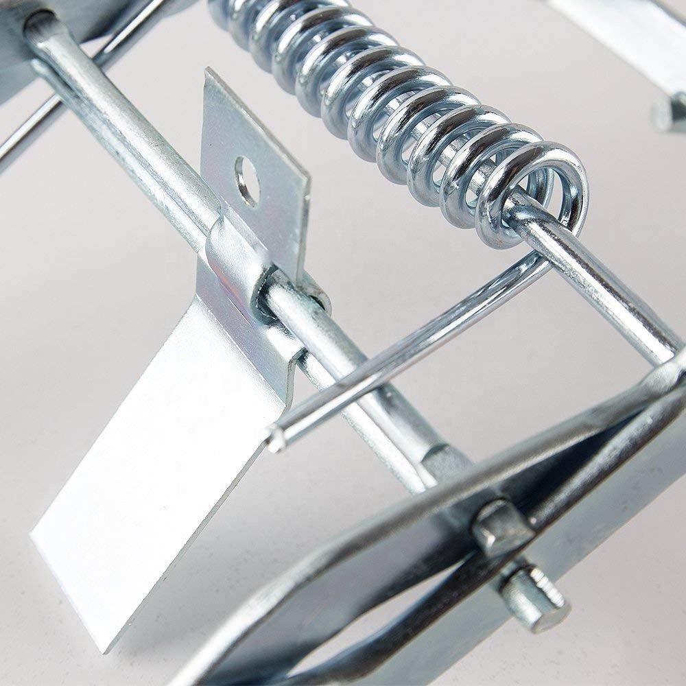 Steel Effective Rat Catcher Mouse trap Highly Sensitive Reusable Gopher Control Mole traps