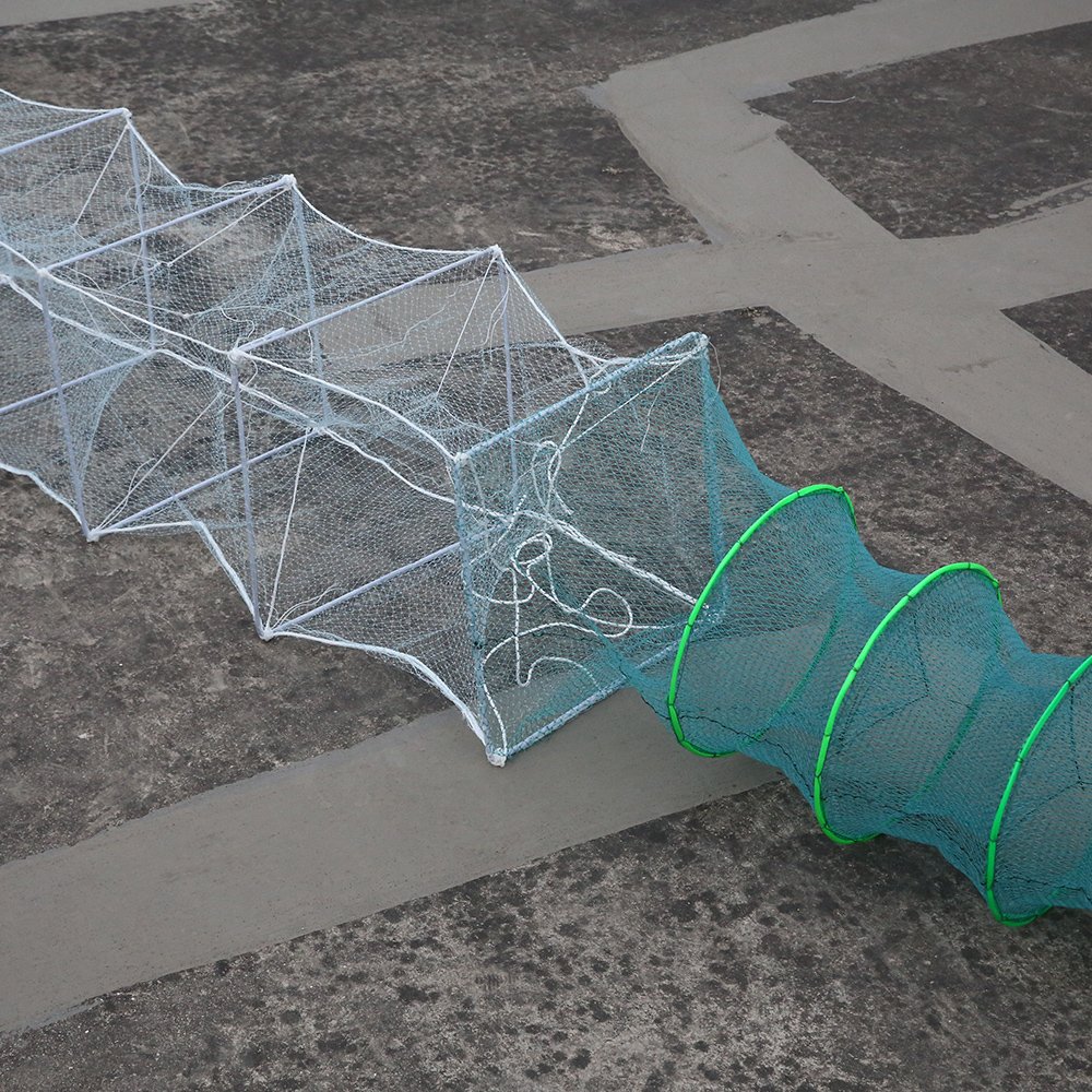 wholesale 11m Fishing Net Shrimp Cage Crayfish Pot Crab Pot