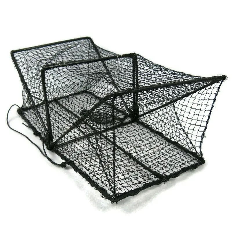 High Quality Square Aquaculture crab cage trap lobster umbrella cage octopus crayfish trap