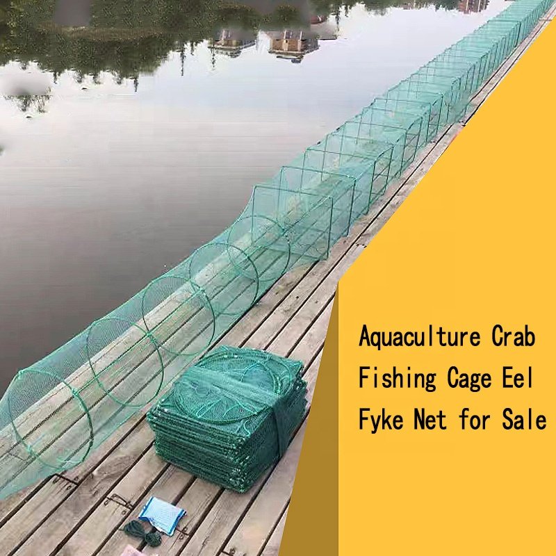 HDPE Floating Aquaculture Fishing Cage Traps Net Tilapia Fish Farming Nets Fish Cages crab pot