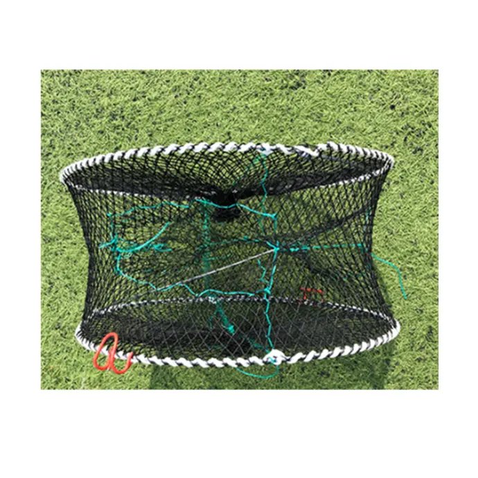 plastic mud floating fishing breeding Shrimp crab trap bait aquaculture farming pot cage nets automatic