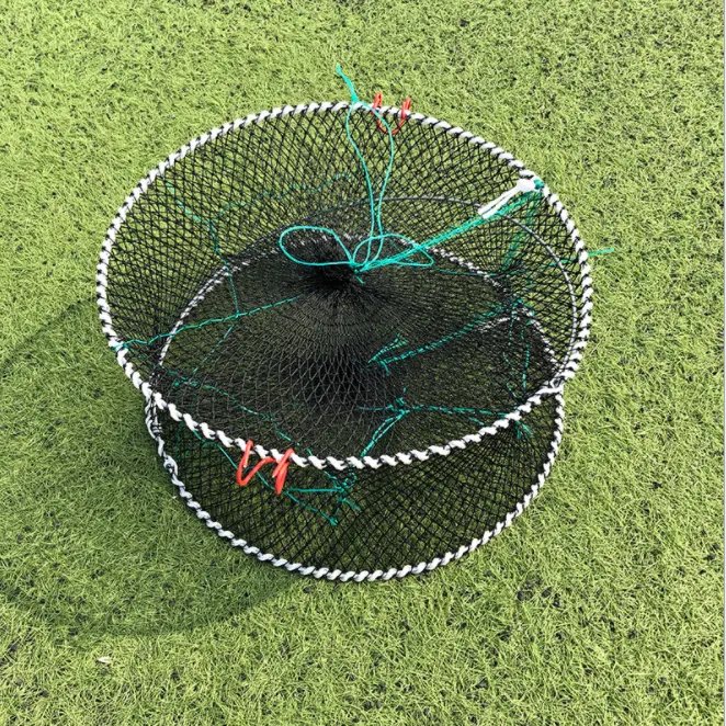 plastic mud floating fishing breeding Shrimp crab trap bait aquaculture farming pot cage nets automatic