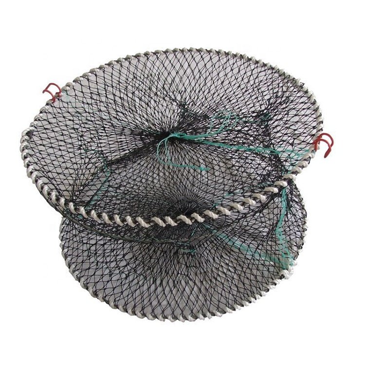 Best quality aquaculture trap 30*60cm Commercial Spring Fishing Trap Lobster Crab Fish Cage Trap