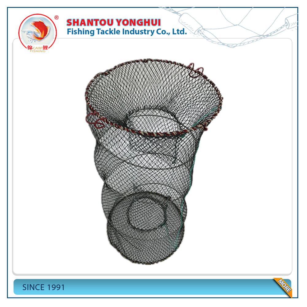 Aquaculture Drasry Crab Trap Automatic Fishing Net Shrimp Cage Bait Lobster Craw Portable Folded Folding Fishing Network