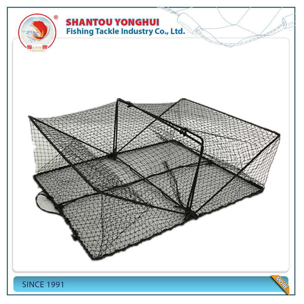 Aquaculture Drasry Crab Trap Automatic Fishing Net Shrimp Cage Bait Lobster Craw Portable Folded Folding Fishing Network