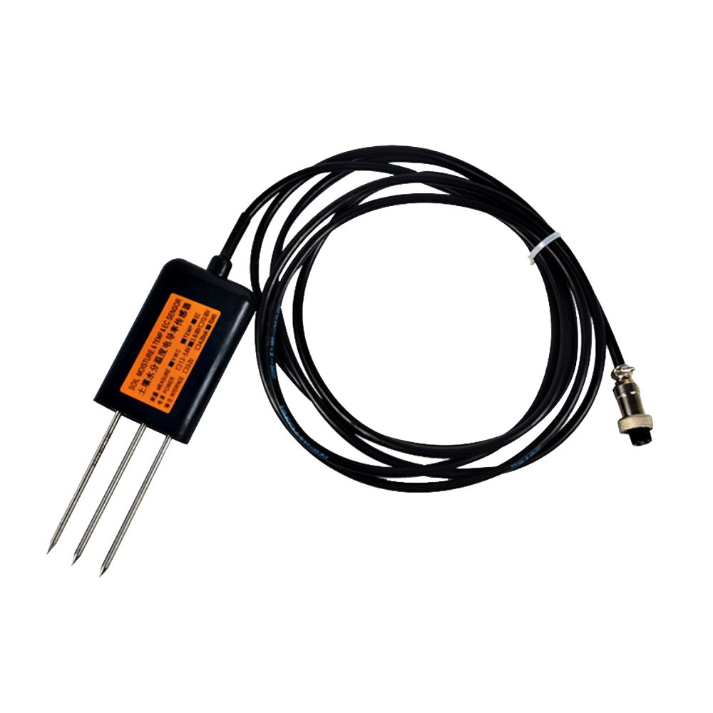 Agricultural greenhouse environment acquisition system, greenhouse illumination and soil parameter acquisition integrated box