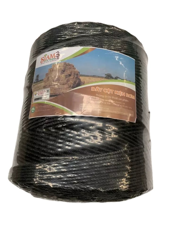 OEM Wholesale UV Resistant Large Agro Farm Alfalfa Hay Straw Forage Ensilage Plastic PP Polypropylene Baler Twine Agriculture