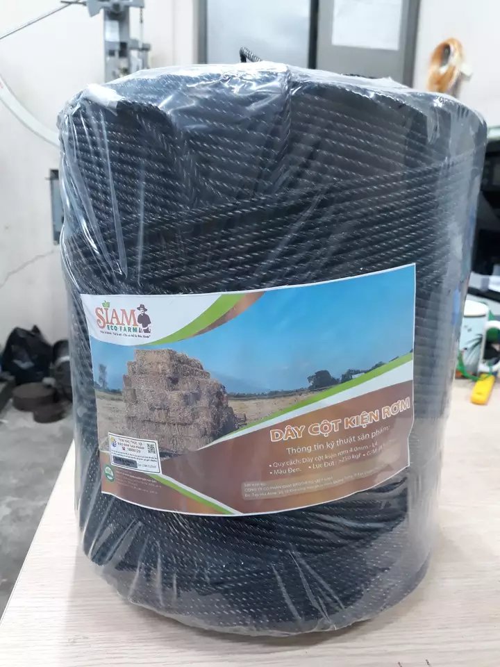 OEM Wholesale UV Resistant Large Agro Farm Alfalfa Hay Straw Forage Ensilage Plastic PP Polypropylene Baler Twine Agriculture
