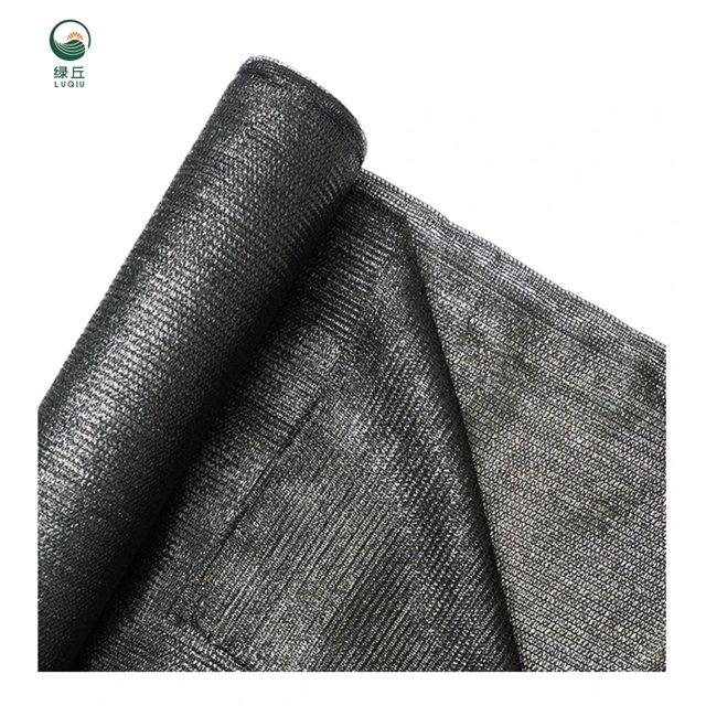 New material HDPE semi-shadow black greenhouse sunshade net for agriculture 35%-95% horticultural shade net Life span 5-10 years