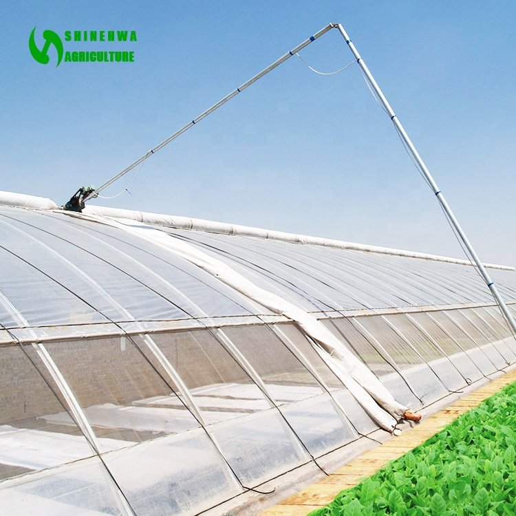 Canada Passive Solar Greenhouse With Soil/Earth/Brick Wall For Agriculture In Cold Winter