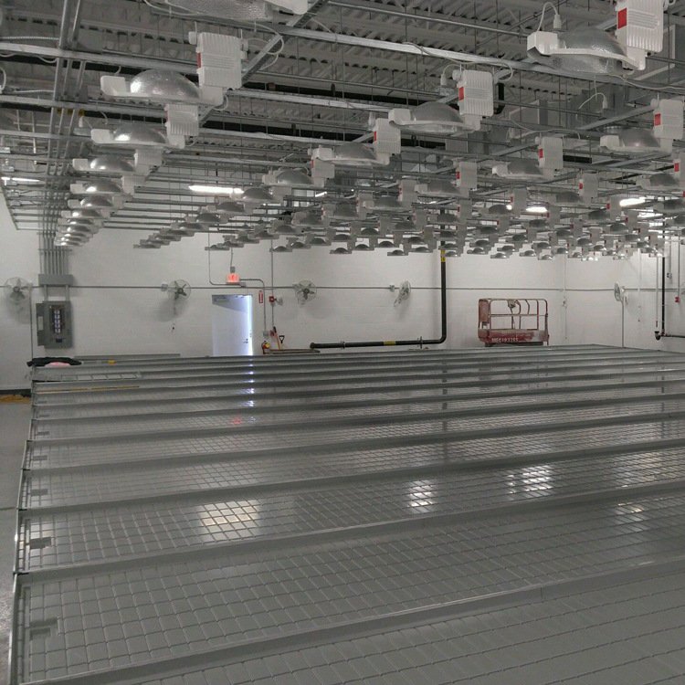 4x8ft Rolling Hydroponic ABS Flood Tray Steel Seedbed Greenhouse Warehouse Medical Plants Flowers Flood Tray Planting Growing