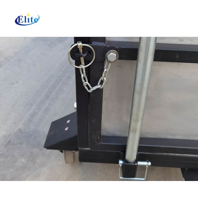 Single-Layer Greenhouse Metal Tomato Leaves Collecting Cart PP Material Hydroponic Feature Easily Assembled Service Equipment