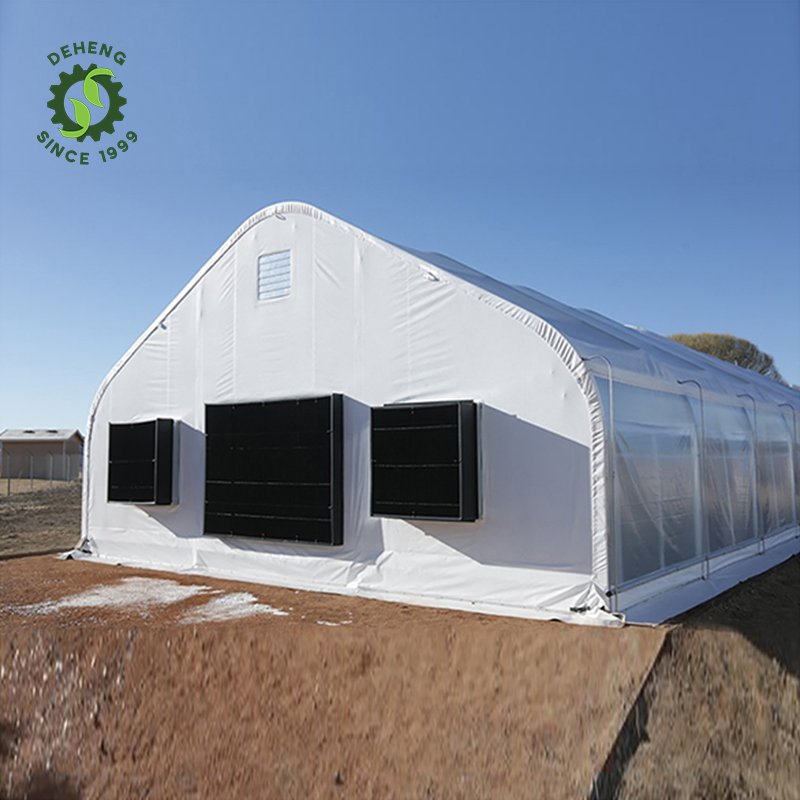 New Designs Widely Used Prefabricated Agricultural Greenhouse Kits Agricultural Blackout Frame Light Deprivation Greenhouse