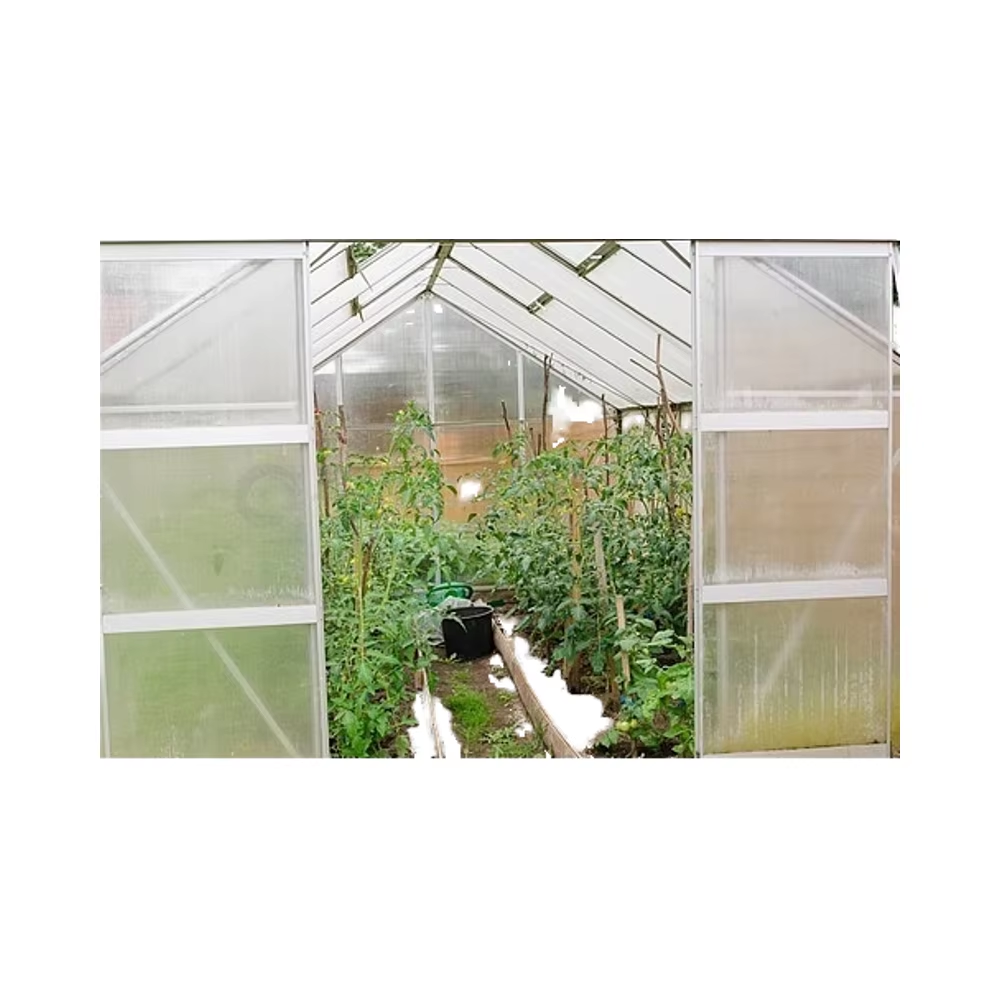 Modern Small Outdoor Modular Greenhouse Kit New Modern Polycarbonate Material Aluminum Frame for Plant Usage