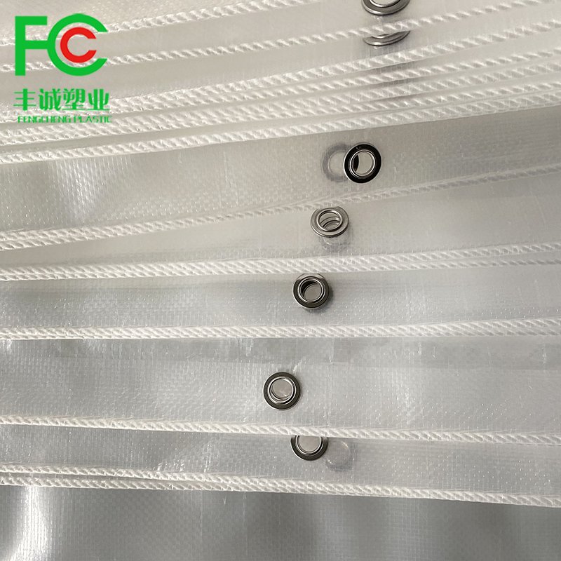 Super Strength Clear Woven Greenhouse Film / Orchard Cherries Rain Protection Cover