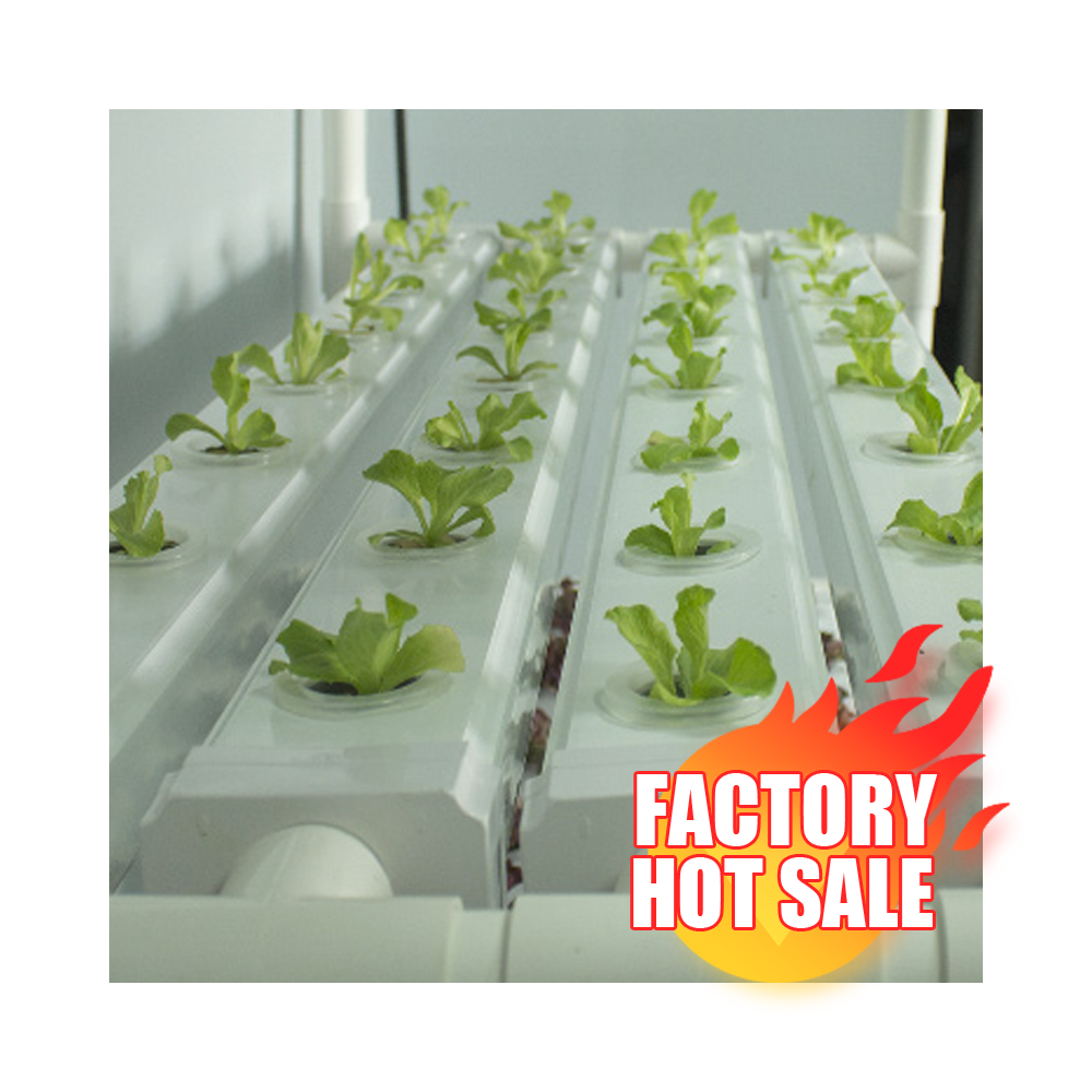 China Ntf Pvc Pipe Channel agriculture Growing Hydroponic System Tray For Vegetable System Tower Garden greenhouse