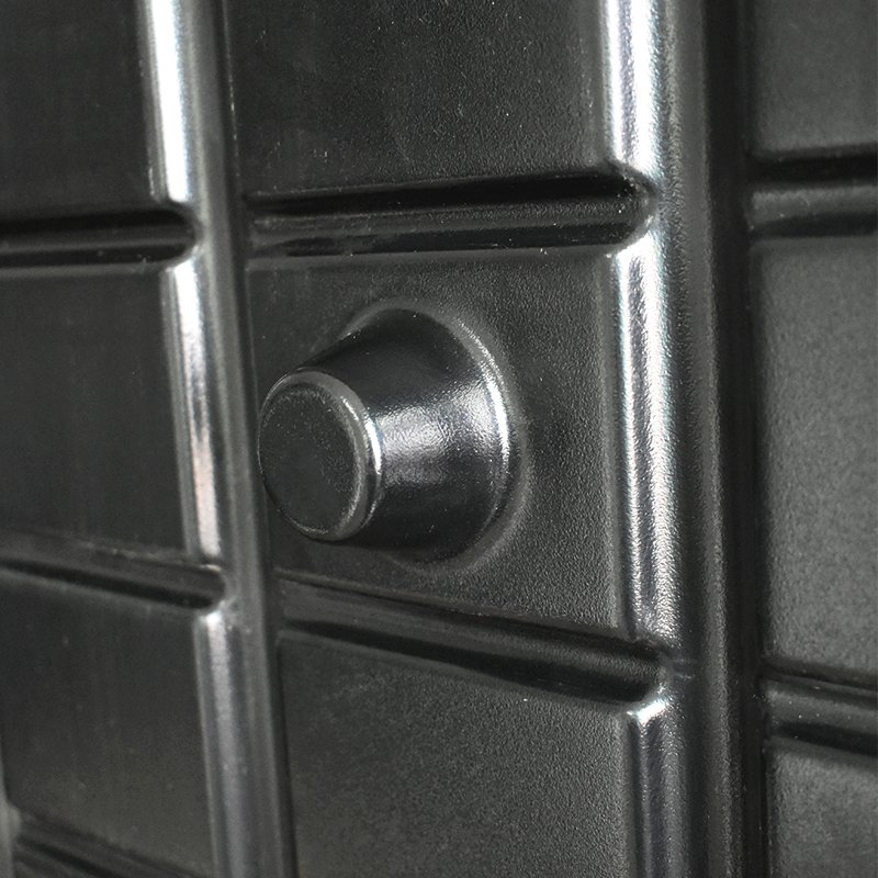 Black Nursery Abs Plastic Ebb Fodder Hydroponic Trays Hydroponic Green Forage Trays Microgreen Tray Vacuum Forming Plastic