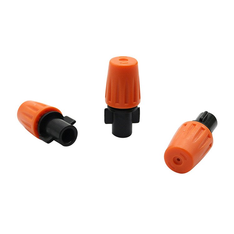 Plastic Adjustable Garden Irrigation Mist Nozzle Micro Irrigation Sprinkler Fogger Atomizing Nozzle