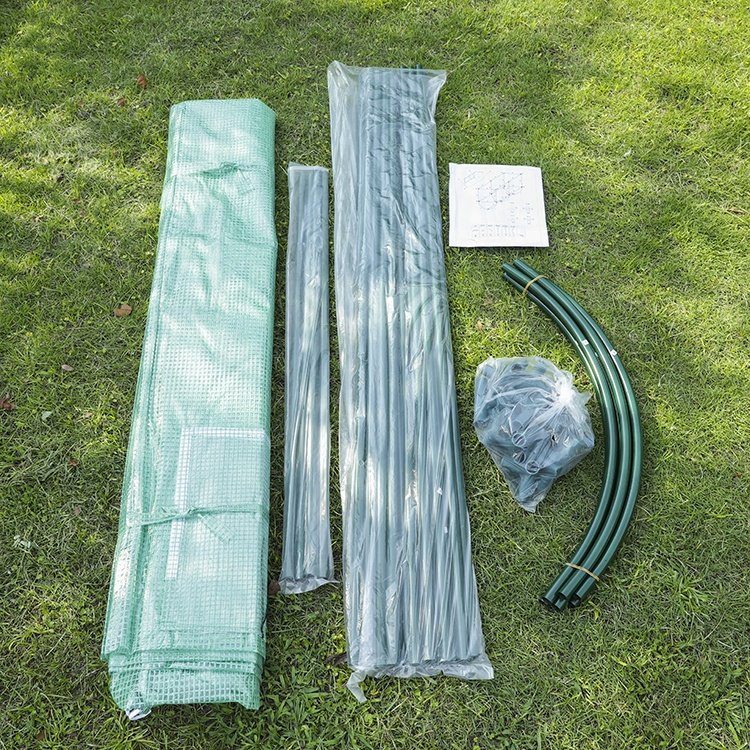 High quality waterproof uv protect sustainable plastic planting house green house metal frame agriculture greenhouse