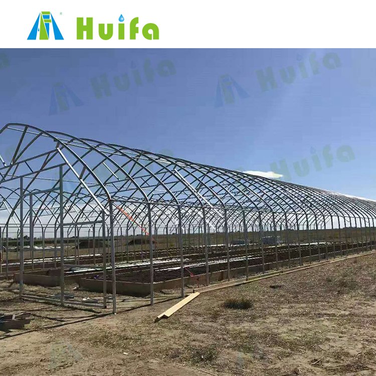 Commercial Agricultural Greenhouses Plastic Fabric Film Low Tunnel Greenhouse Film Tunnel Green House