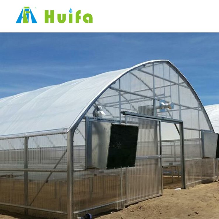 Commercial Agricultural Greenhouses Plastic Fabric Film Low Tunnel Greenhouse Film Tunnel Green House