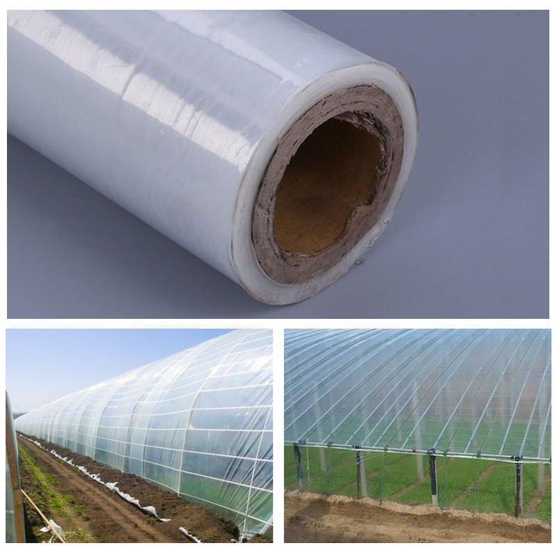 Agricultural 200 Micron Greenhouse Plastic Film UV Resistant Plastic Film for Greenhouse Cover