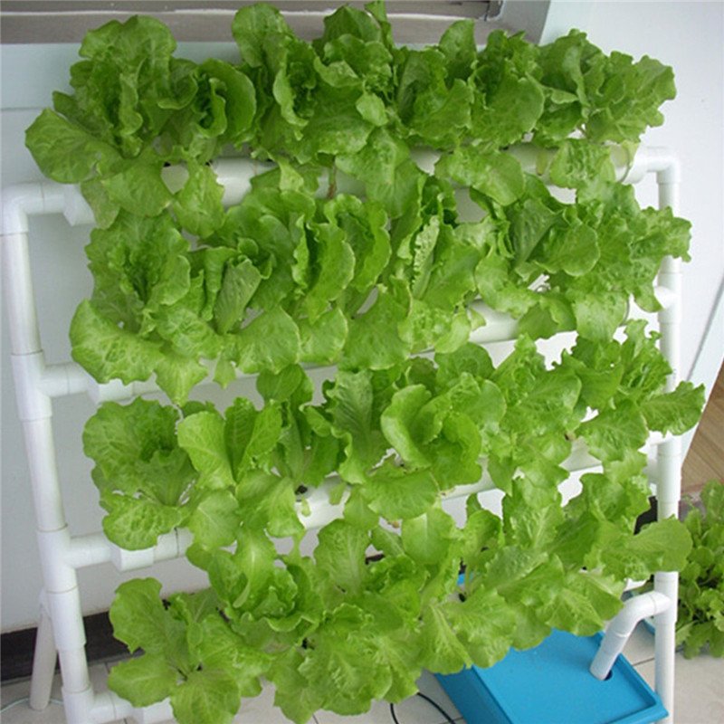 Single Side Third Layers 36holes/72holes/90holes/108holes PVC Pipe Indoor NFT Hydroponic System Greenhouse Agriculture Channels