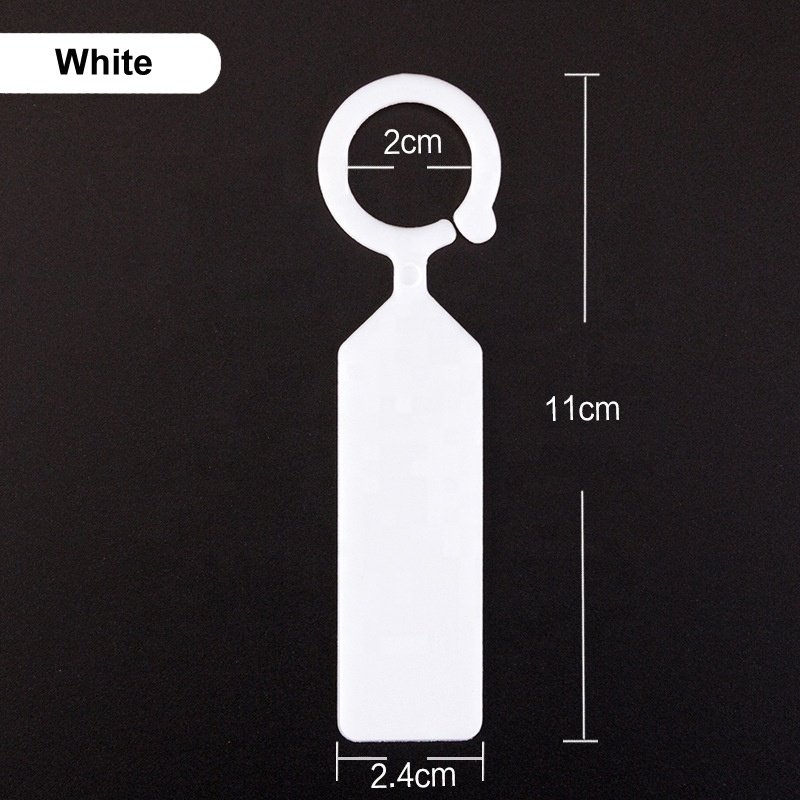 High Quality Plastic Plants Tags Nursery Garden Ring Label Pot Marker Stake Hanging Tags Greenhouse Bonsai Collar Tags