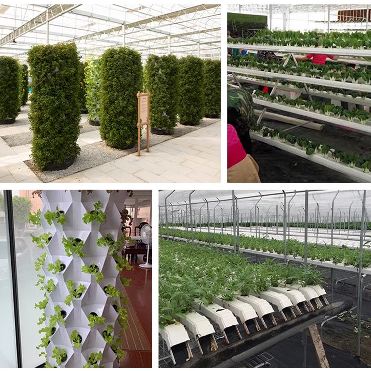 Farming Aeroponics Herb/flower/vegetable Garden Agricultural Greenhouse Soilless Culture Vertical Hydroponic Growing Tower Pvc