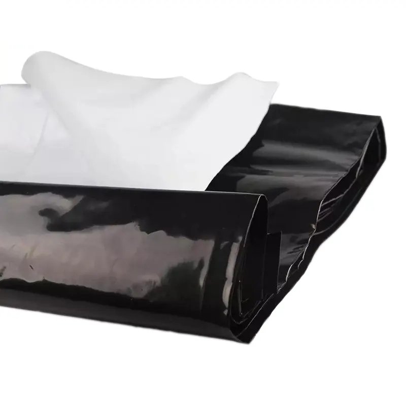 Greenhouse vegetable strawberry silver black cover film mulching sheets agricultural pe plastic mulch film rolls with holes