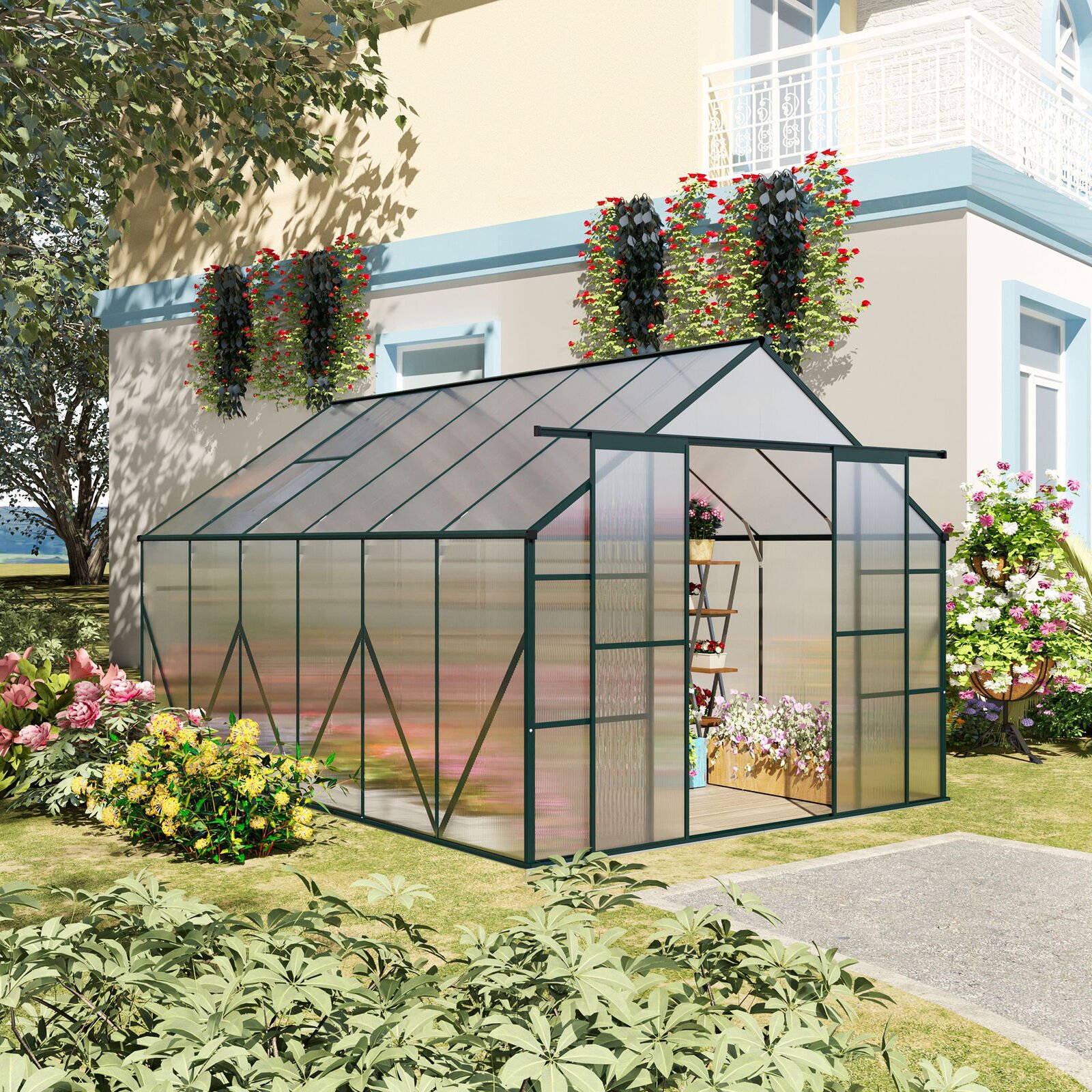 outdoor agricultural greenhouse plant growing house tent hothouse walk-in garden greenhouse