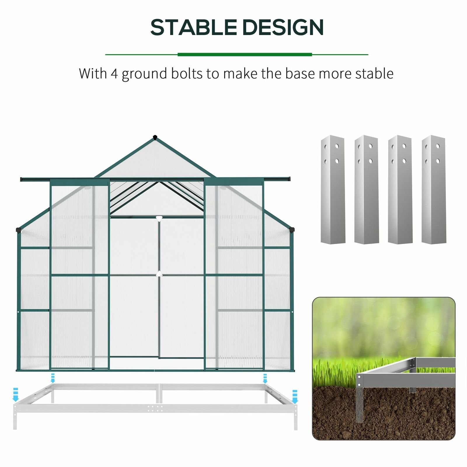 outdoor agricultural greenhouse plant growing house tent hothouse walk-in garden greenhouse