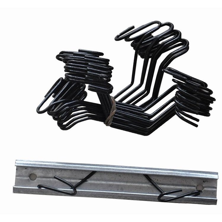 Greenhouse Accessories Spring Steel Pipe Clip Double Spring Hook