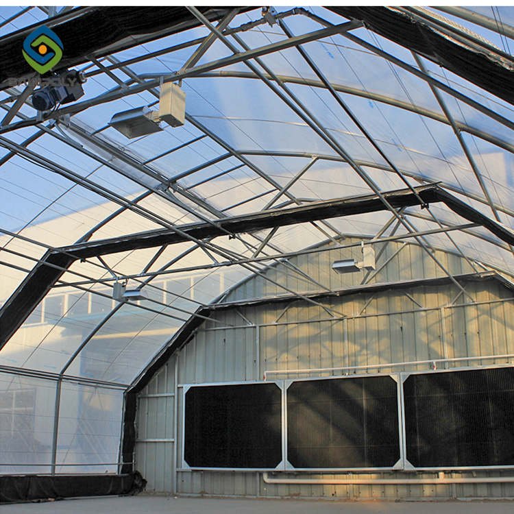 Blackout Greenhouse Mushroom planter greenhouse single span dome greenhouse