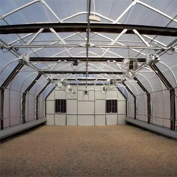 Light deprivation Greenhouse Pipe Agricultural Single Span Tunnel Blackout Greenhouse popular in USA