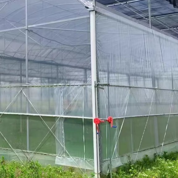 Steel Top Stable & Durable 4M Roll-Up Roof Device Large Size Ventilated Film Winder Agricultural Greenhouses Manufactured China