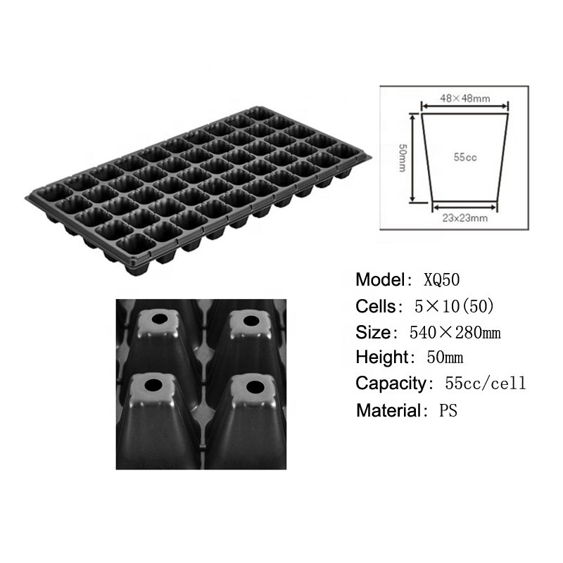 200 Cells PS Seed Plug Tray Seedling tray for Watermelon Seeding