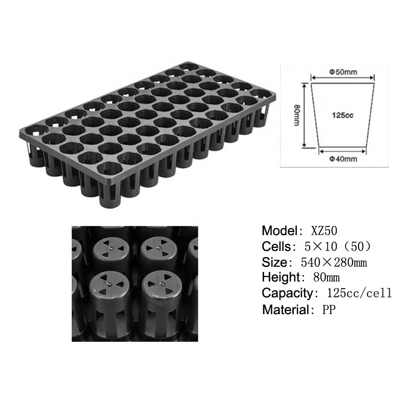 200 Cells PS Seed Plug Tray Seedling tray for Watermelon Seeding