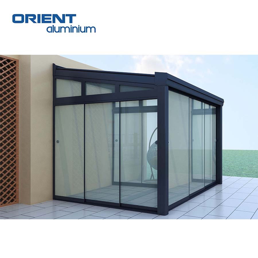 Super Quality Aluminium Greenhouse New Style Greenhouse Aluminum Garden Customized Aluminum Sunroom Greenhouse For Yard