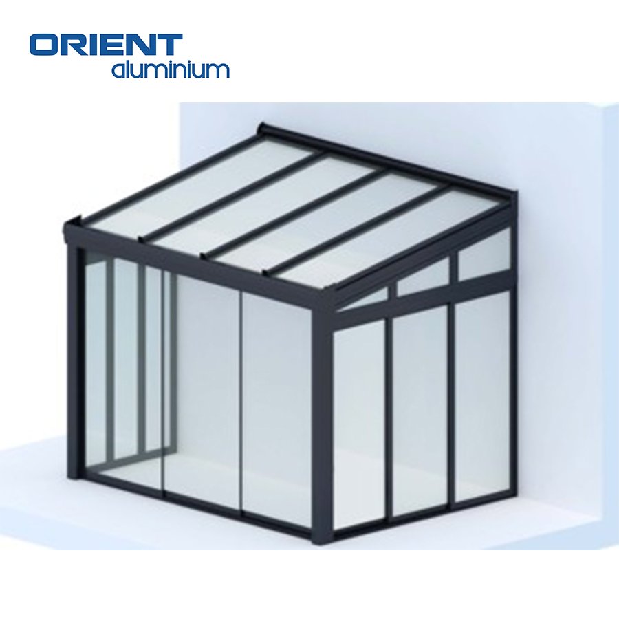 Super Quality Aluminium Greenhouse New Style Greenhouse Aluminum Garden Customized Aluminum Sunroom Greenhouse For Yard