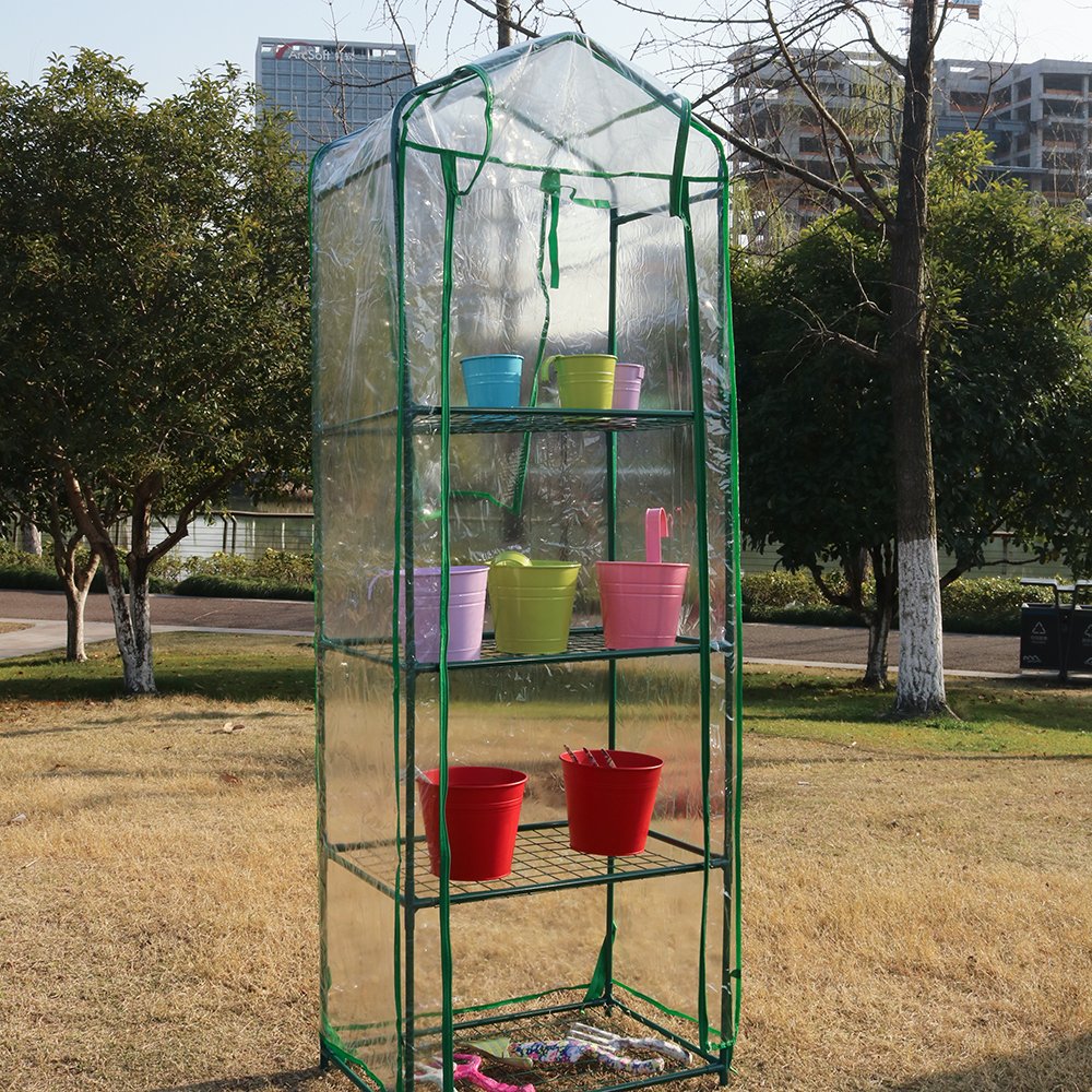 Outdoor Small Agricultural Greenhouses Single-Span Greenhouses