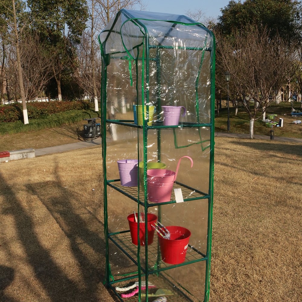 Outdoor Small Agricultural Greenhouses Single-Span Greenhouses