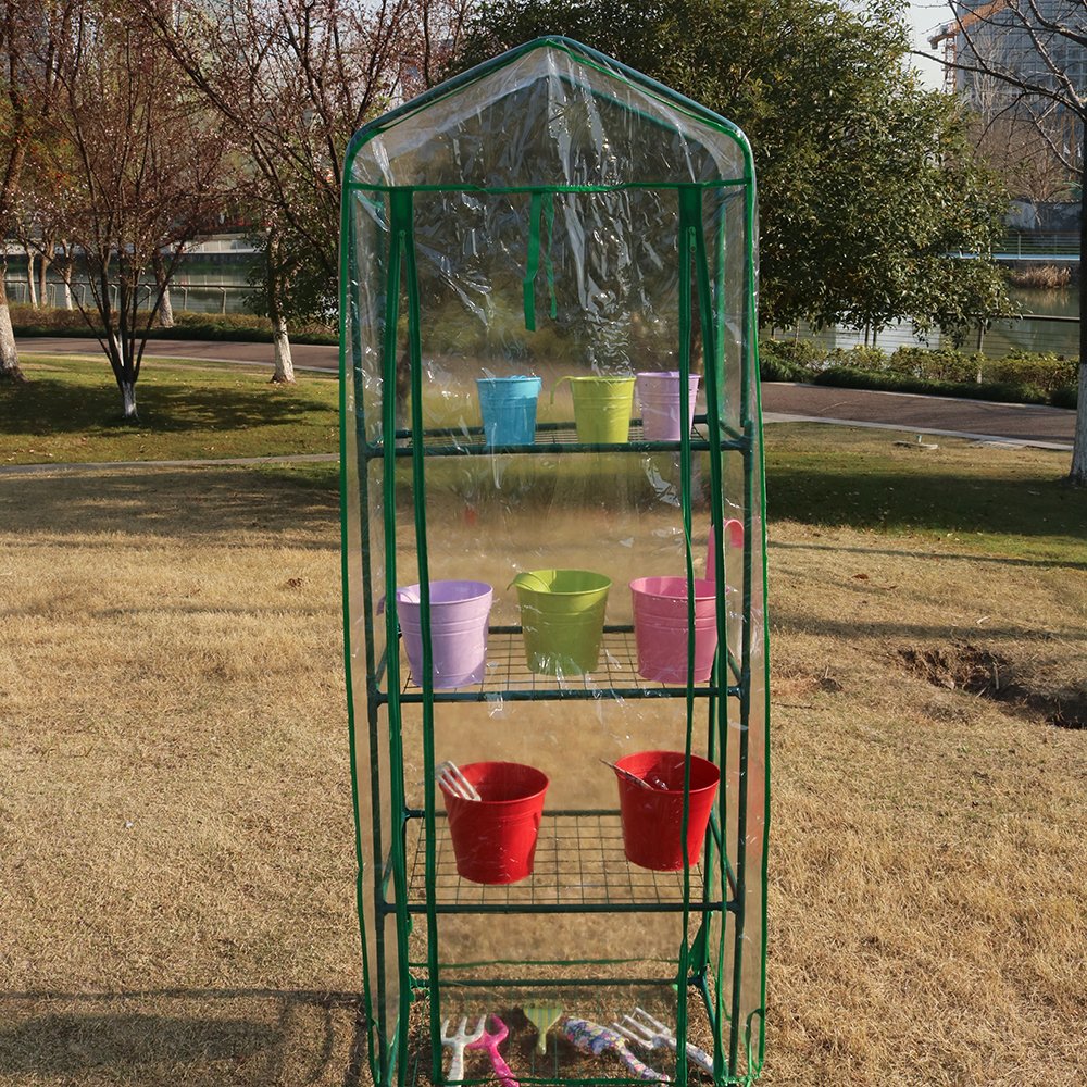 Outdoor Small Agricultural Greenhouses Single-Span Greenhouses