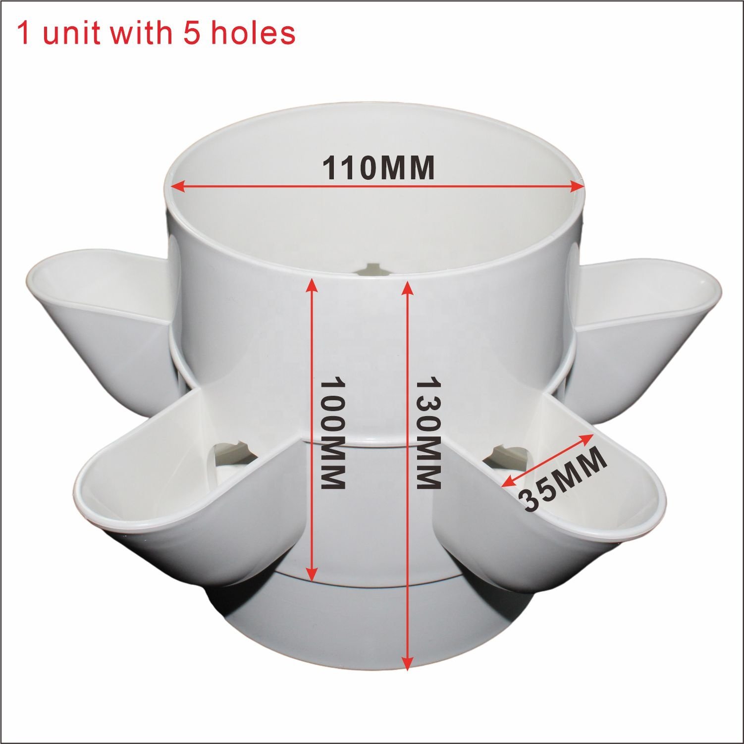 50 holes vertical hydroponic vegetable growing equipment agricultural greenhouse vertical tower hydroponic tower home outdoor