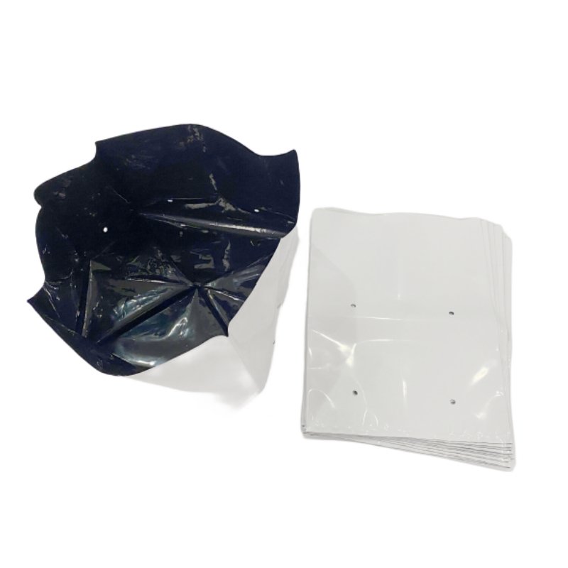 UV stabilized PE plastic grow bag for hydroponics plantation
