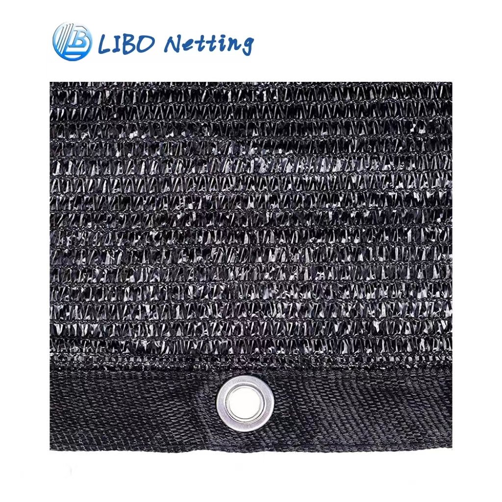 Agricultural Uv Protection Black Shading Net Garden Agriculture Greenhouse Hdpe knitting Shade Net Supplier