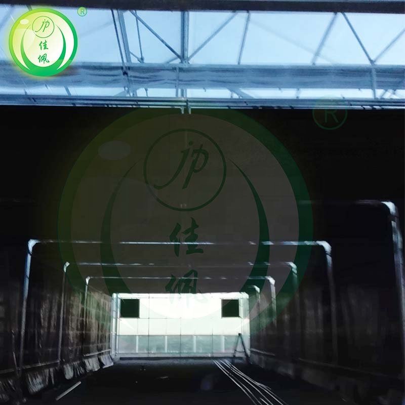 Automated Blackout systems Greenhouses for medical herbs growing