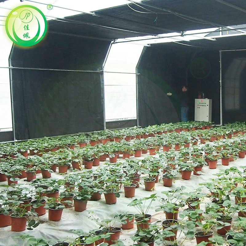 Automated Blackout systems Greenhouses for medical herbs growing