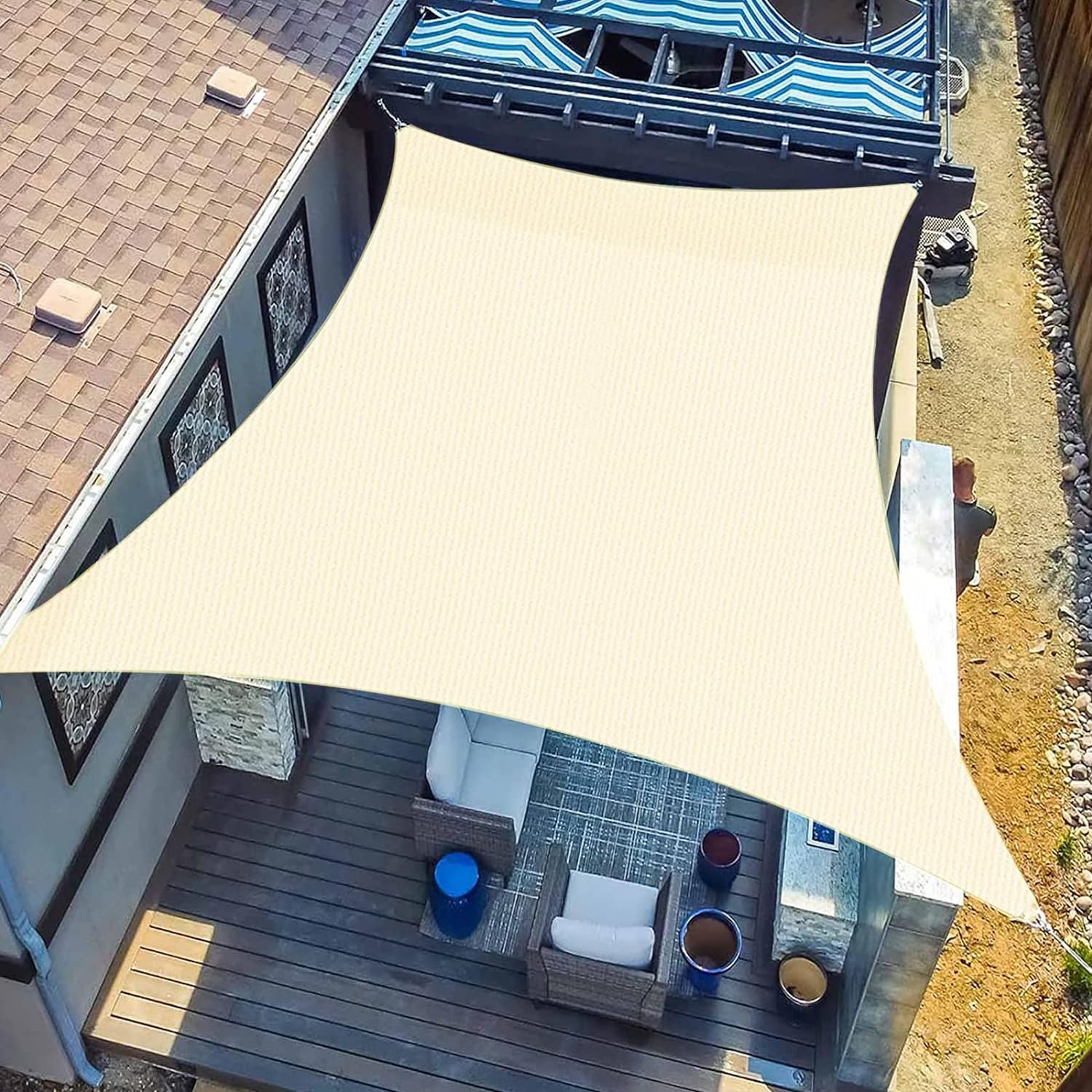 Best Quality Crazy Price - Durable HDPE Rectangle Greenhouse Sun Shade Cloth for Garden and Agriculture, UV Protection Netting