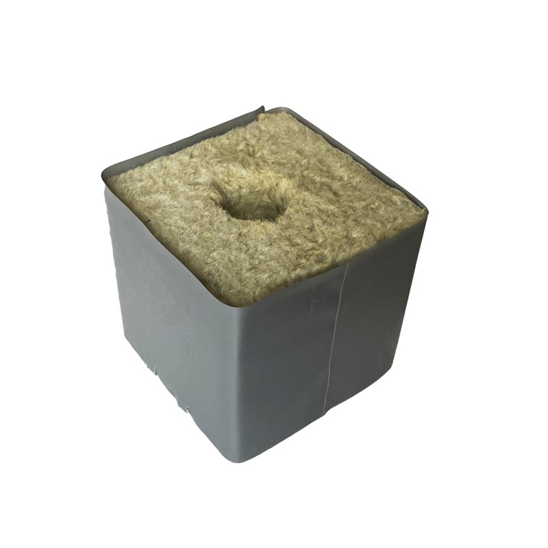 Agricultural Greenhouses 150x150x150mm Stone Wool Growing Block Rock Wool Hydroponic Cubes
